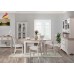 Lyon Painted 120cm Extending Dining Set 